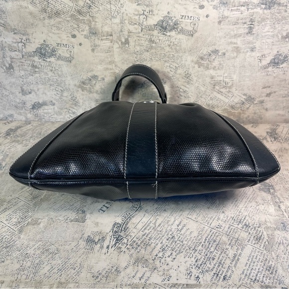 Lancel Paris Elsa bucket bag Leather drawstring shoulder bag - Picture 6 of 16